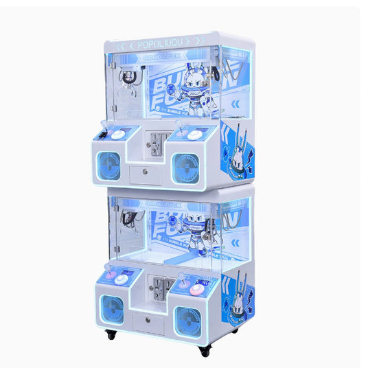 4-Player Claw Machine – Doll Gift Grab Crane Arcade Game