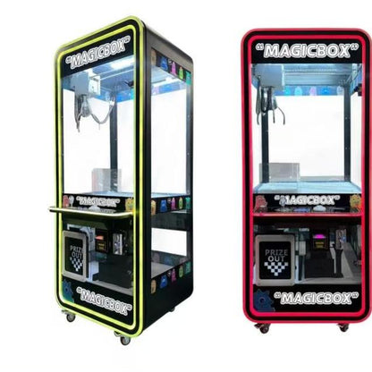 Custom LED Claw Machine – Commercial Coin & Card Compatible Prize Crane
