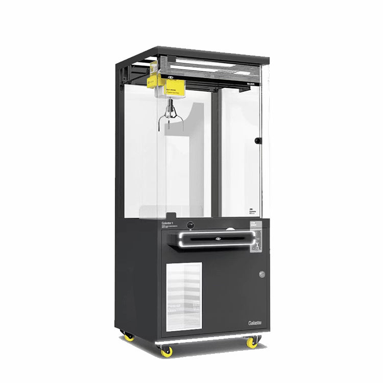 Fully Customizable Pure White Claw Machine – Cash & Card Compatible Prize Crane