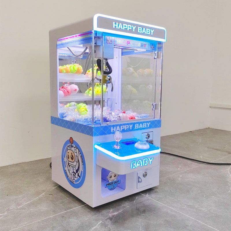 Customized Mini Claw Machine – Coin Operated Toy Crane – LED Table-Top Arcade