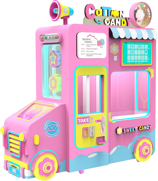 CB-730 Automatic Cotton Candy Vending Machine