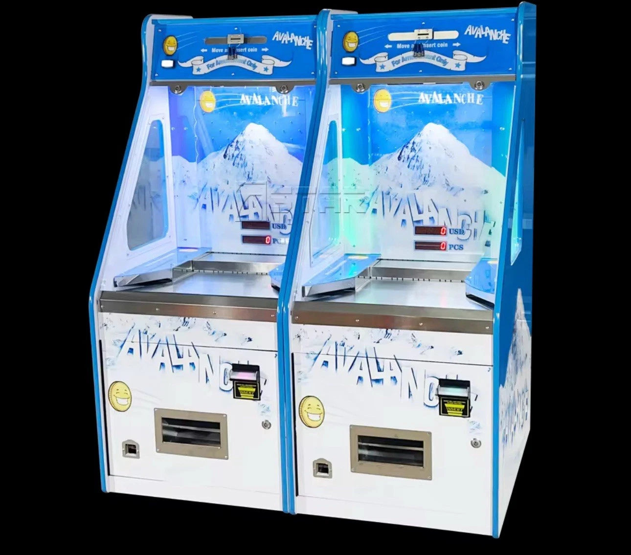Avalanche Coin Pusher Arcade Machine