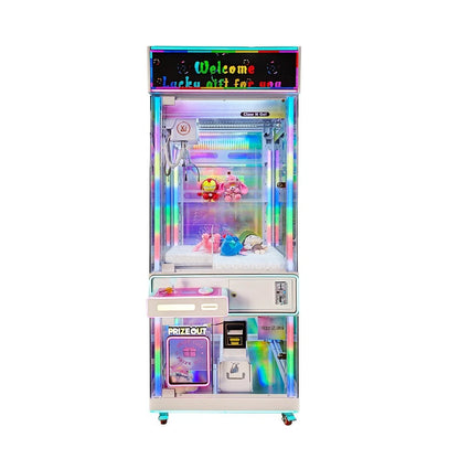 Lucky Gift LED Claw Machine – Full-Size Arcade Crane Game