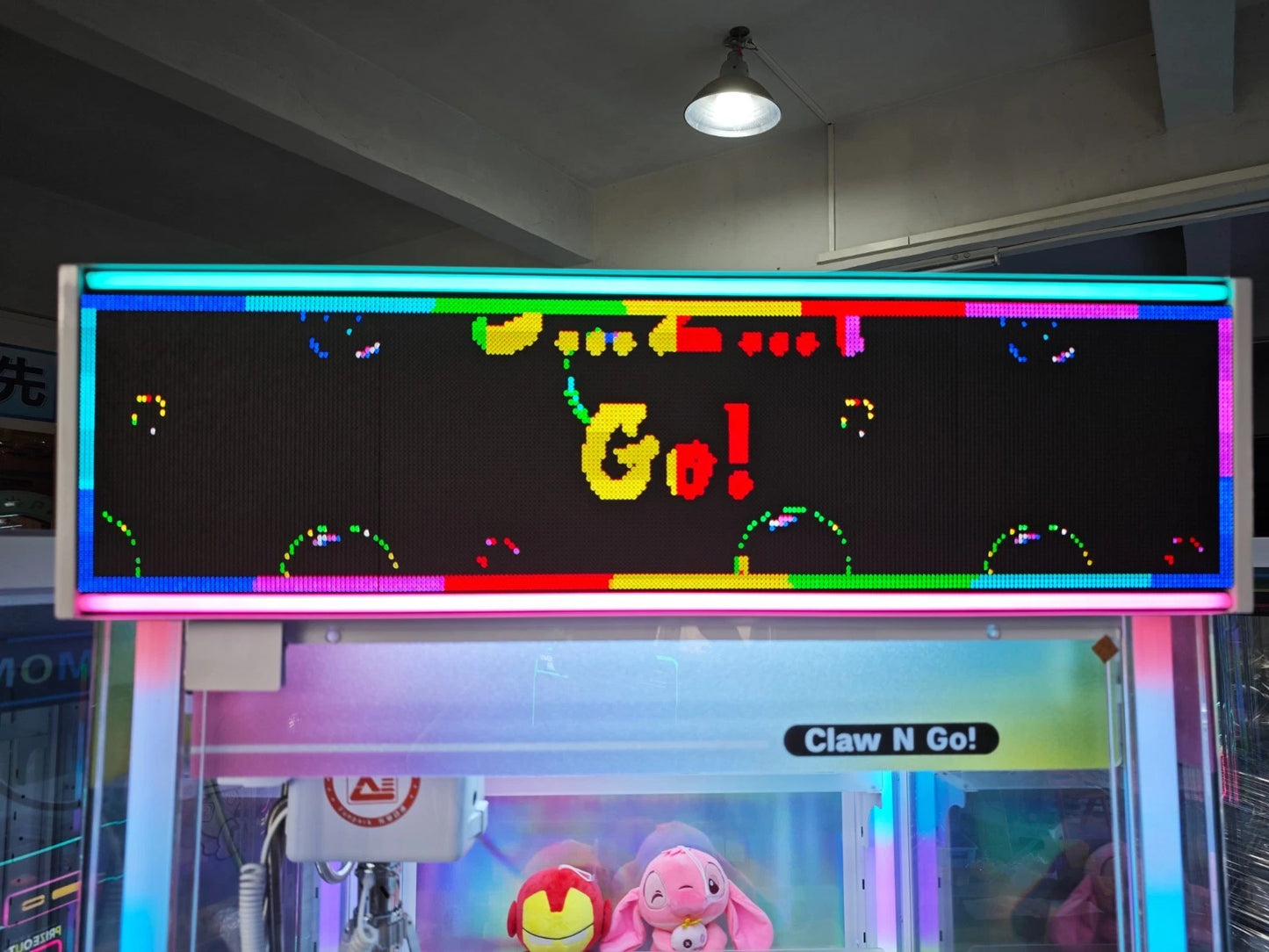 Lucky Gift LED Claw Machine – Full-Size Arcade Crane Game