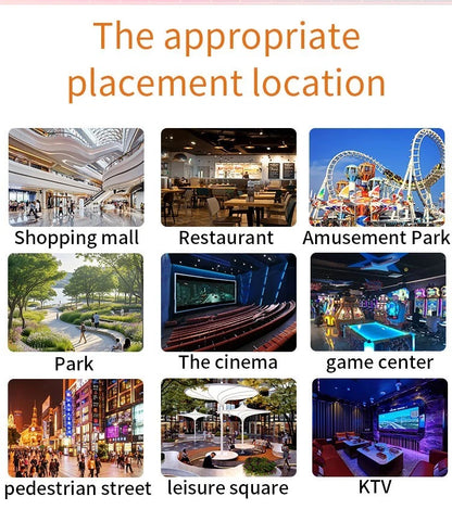 Lucky Gift LED Claw Machine – Full-Size Arcade Crane Game